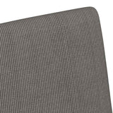 vidaXL Eetkamerstoelen met wielen 2 pcs Lichtgrijs 57 x 66 x 94 cm