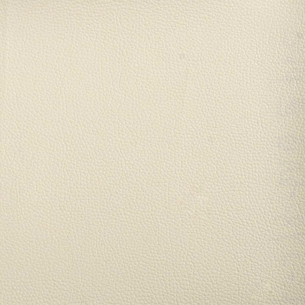 vidaXL Dining Chairs with Wheels 2 pcs Cream 58 x 65 x 98 cm