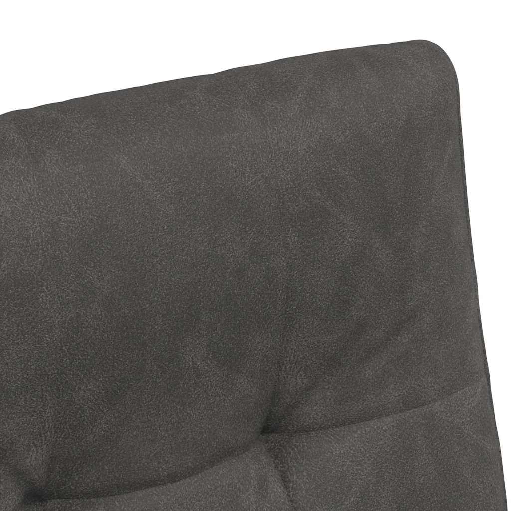 vidaXL Dining Chairs with Wheels 2 pcs Black 58 x 67 x 97 cm