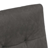 vidaXL Dining Chairs with Wheels 2 pcs Black 58 x 67 x 97 cm