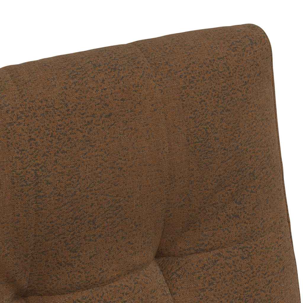 vidaXL Eetkamerstoelen met wielen 2 pcs Bruin 58 x 67 x 97 cm