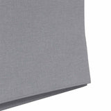 vidaXL Eetstoelen 2 pcs Lichtgrijs 57 x 67 x 95 cm Stof