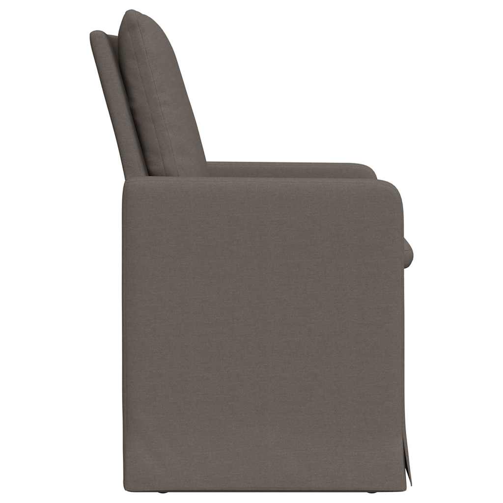 vidaXL Eetstoelen 2 pcs Beige 57 x 67 x 98 cm Linnen