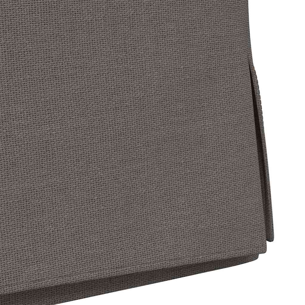 vidaXL Eetstoelen 2 pcs Beige 57 x 67 x 98 cm Linnen