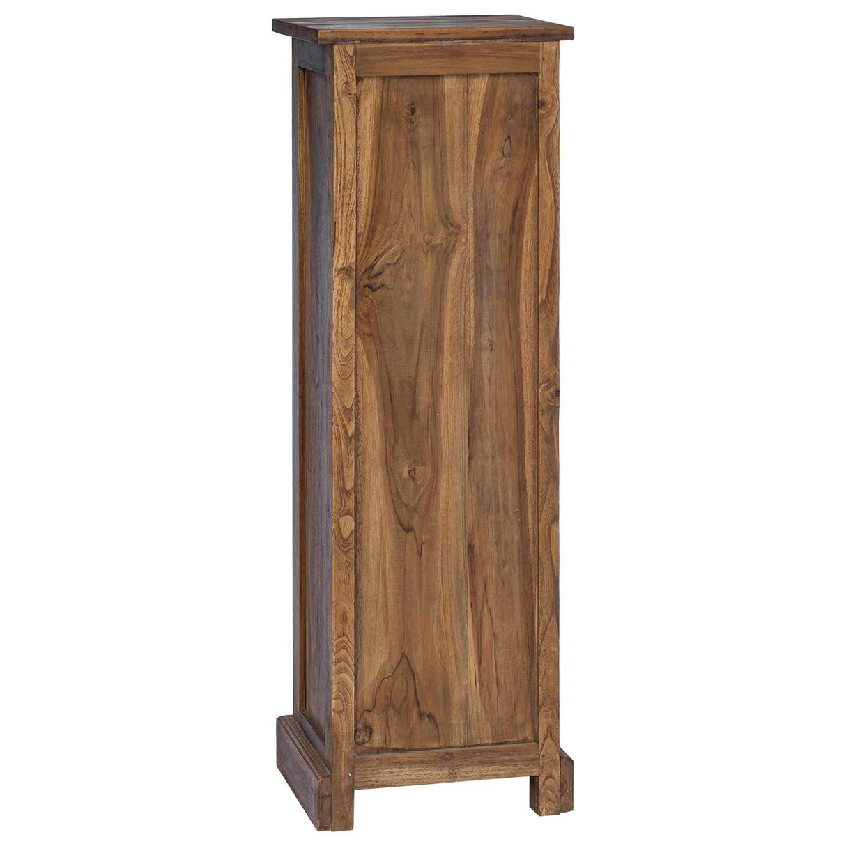 vidaXL Ladekast met lade Naturel 35 x 30 x 60 cm Massief Teakhout