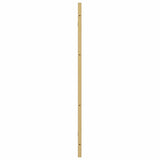 vidaXL Douche Omheining Goud 130 x 138 cm ESG Glas en Aluminium