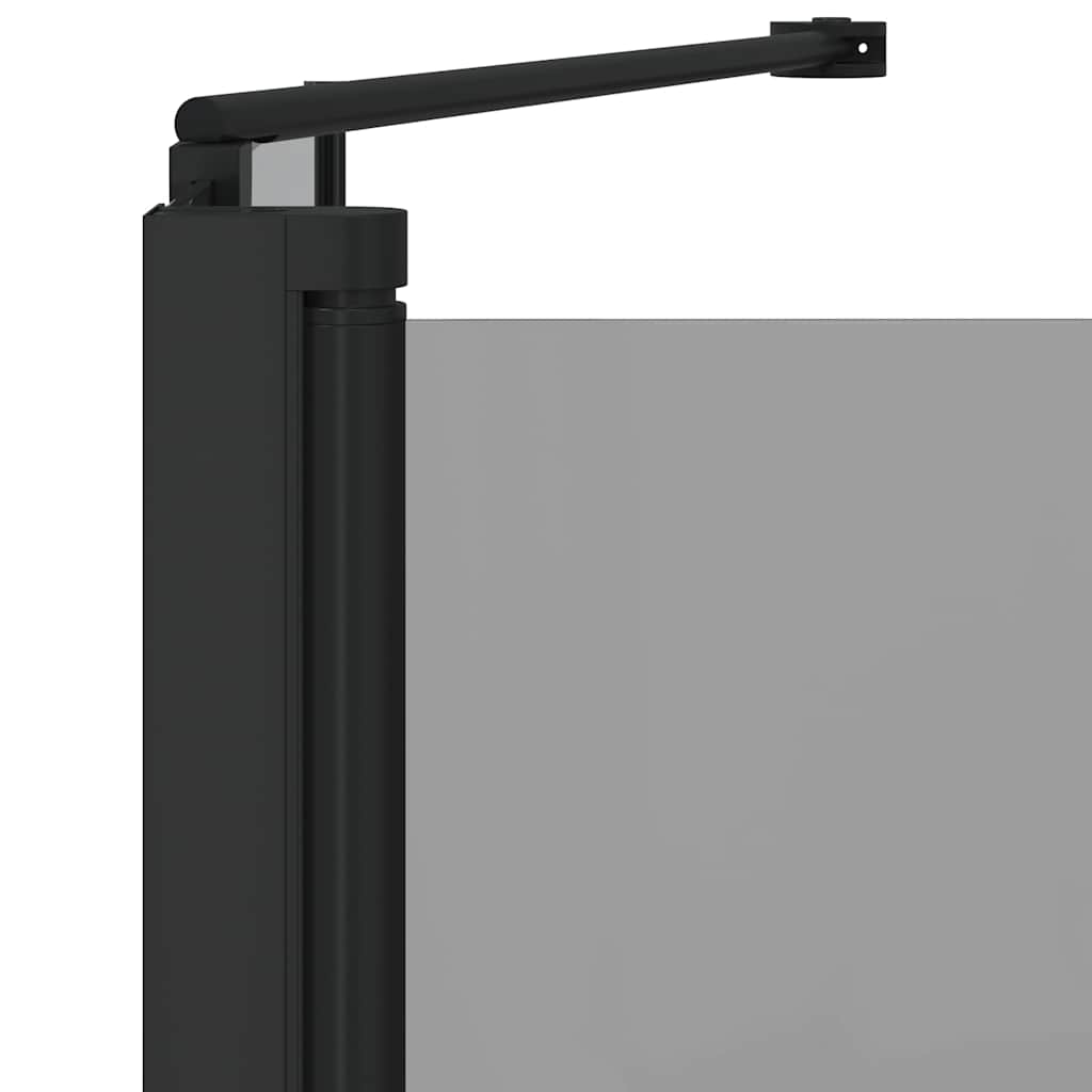 vidaXL Bi-Fold Shower Enclosure Dark Transparent 120 x 67 x 129 cm