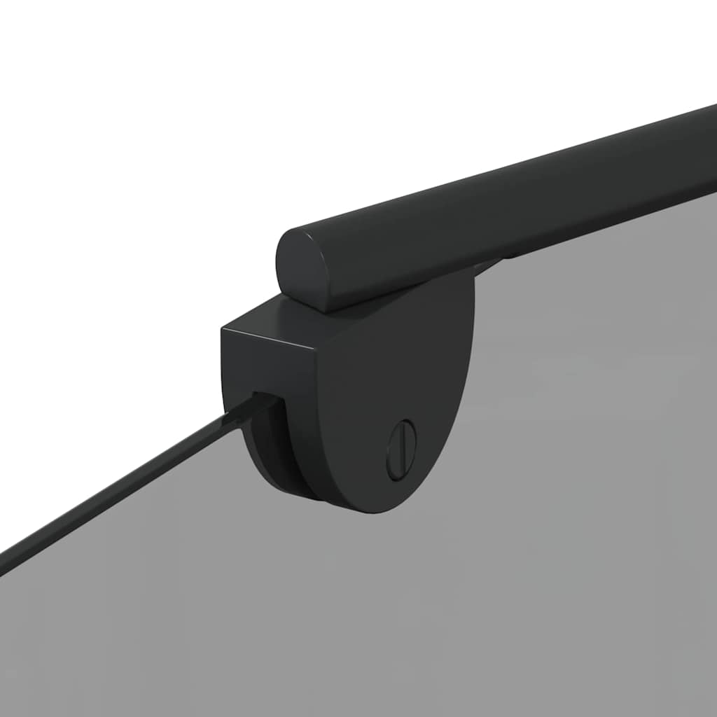 vidaXL Bi-Fold Shower Enclosure Dark Transparent 120 x 67 x 129 cm