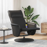 vidaXL Massage Relaxstoel Zwart 71 x 90 x 105 cm Kunstleer