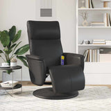 vidaXL Massage Relaxstoel Zwart 71 x 90 x 105 cm Kunstleer