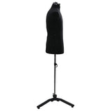 vidaXL Verstelbaar Mannequin Blauw 37,5-45,5 inch Stof