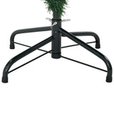 vidaXL Kunstkerstboom met standaard Groen 120 cm PVC, PE en staal