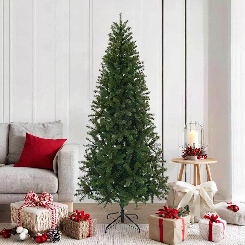 vidaXL Kunstkerstboom met standaard Groen 120 cm PVC, PE en staal