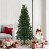 vidaXL Kunstkerstboom met standaard Groen 120 cm PVC, PE en staal