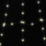 vidaXL LED Christmas Tree with Ground Spikes 112 Warm White LEDs 182 cm Metal
