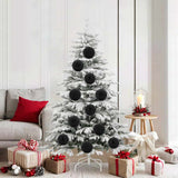vidaXL Christmas Ball Set XL 15 pcs Red Plastic