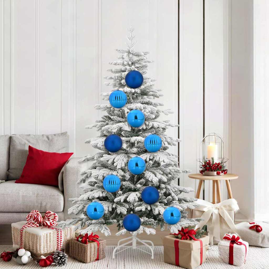 vidaXL Christmas Ball Set XL 15 pcs Red Plastic