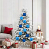 vidaXL Christmas Ball Set XL 15 pcs Red Plastic