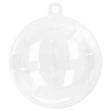 vidaXL Christmas Ball Set 50 pcs LED Transparent Ø 5 cm Plastic