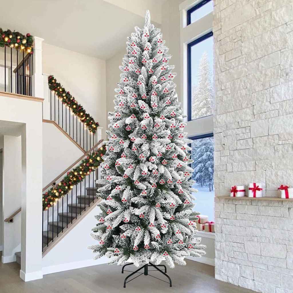 vidaXL Christmas Ball Set 50 pcs LED Transparent Ø 5 cm Plastic