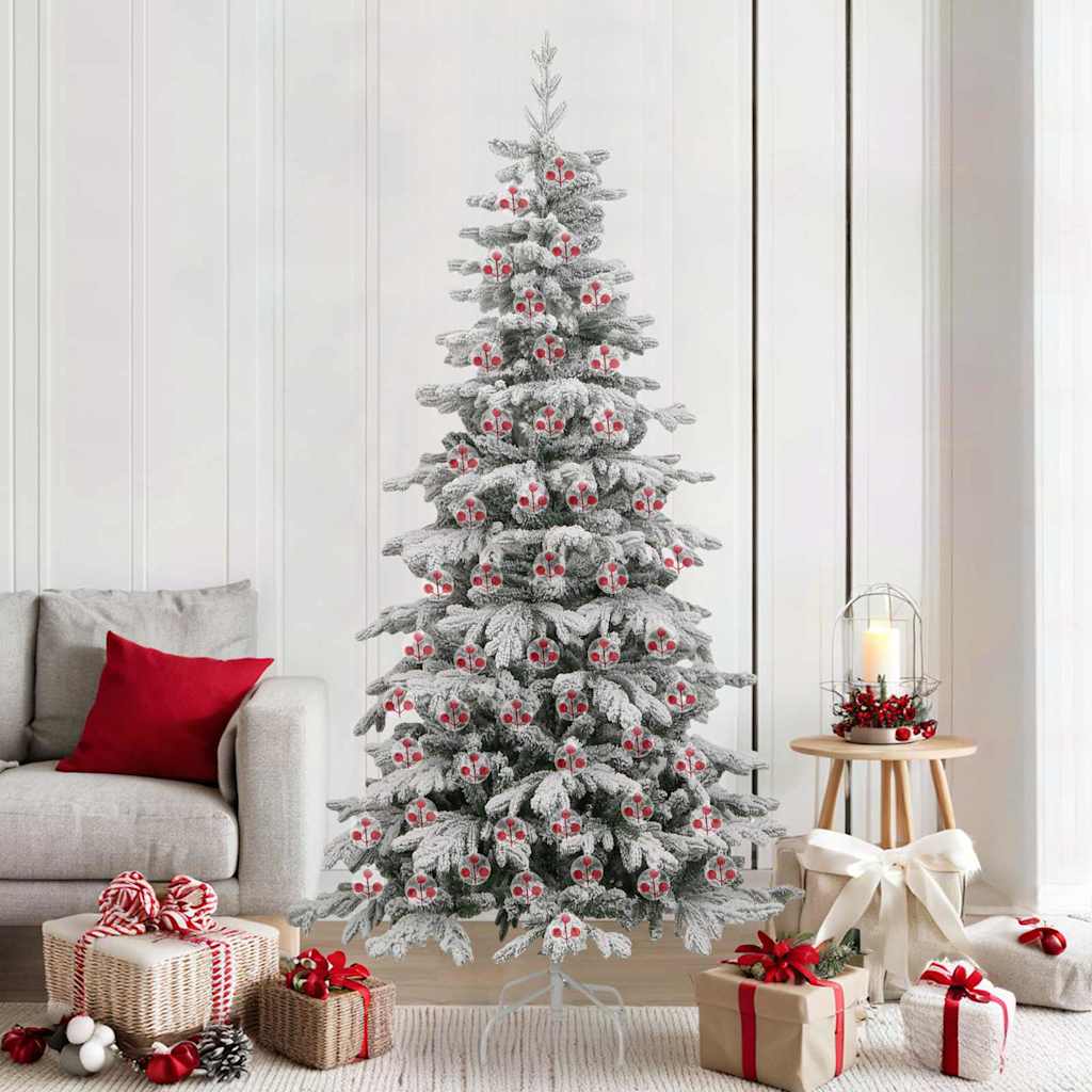 vidaXL Christmas Ball Set 50 pcs LED Transparent Ø 5 cm Plastic