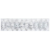 vidaXL Kerstdennenappelbal 40 pcs Zilver Kunststof