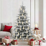 vidaXL Kerstdennenappelbal 40 pcs Zilver Kunststof