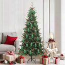 vidaXL Kerstdennenappelbal 40 pcs Zilver Kunststof