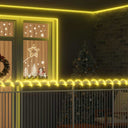 vidaXL Rope Light with 120 LED Warm White 5 m PVC