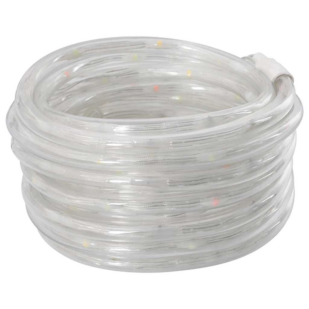 vidaXL Rope Light with 120 LED Warm White 5 m PVC