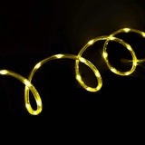 vidaXL Rope Light with 120 LED Warm White 5 m PVC