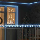 vidaXL Rope Light with 120 LED Warm White 5 m PVC