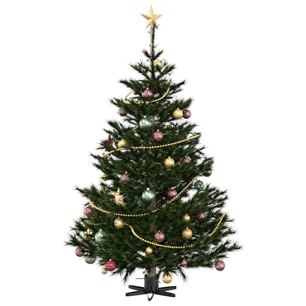 vidaXL Kerstboomstandaard 1.73 Groen 50 x 50 x 15,5 cm Staal