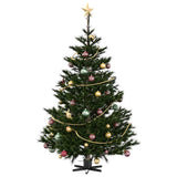vidaXL Kerstboomstandaard 1.73 Groen 50 x 50 x 15,5 cm Staal