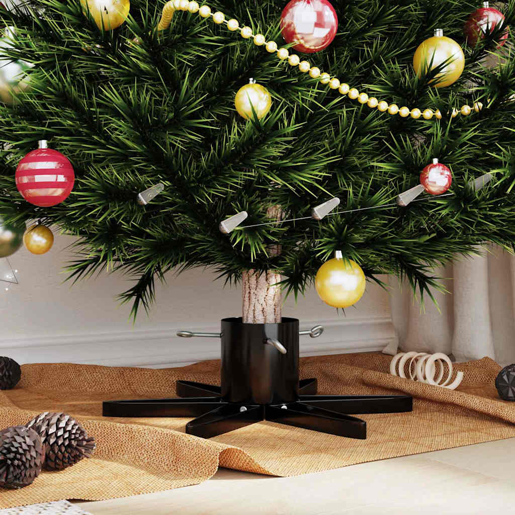 vidaXL Kerstboomstandaard 1.73 Groen 50 x 50 x 15,5 cm Staal