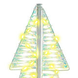 vidaXL Kerstboom met 100 LED Warmwit 120 cm PET