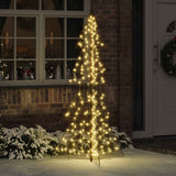 vidaXL Kerstboom met 100 LED Warmwit 120 cm PET
