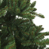 vidaXL Artificial Hinged Christmas Tree Green 150 cm PVC, steel