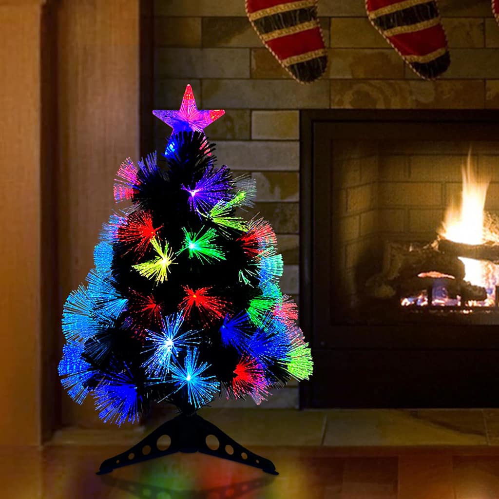 vidaXL Kunstkerstboom met 50 LED met standaard Groen 64 cm PVC