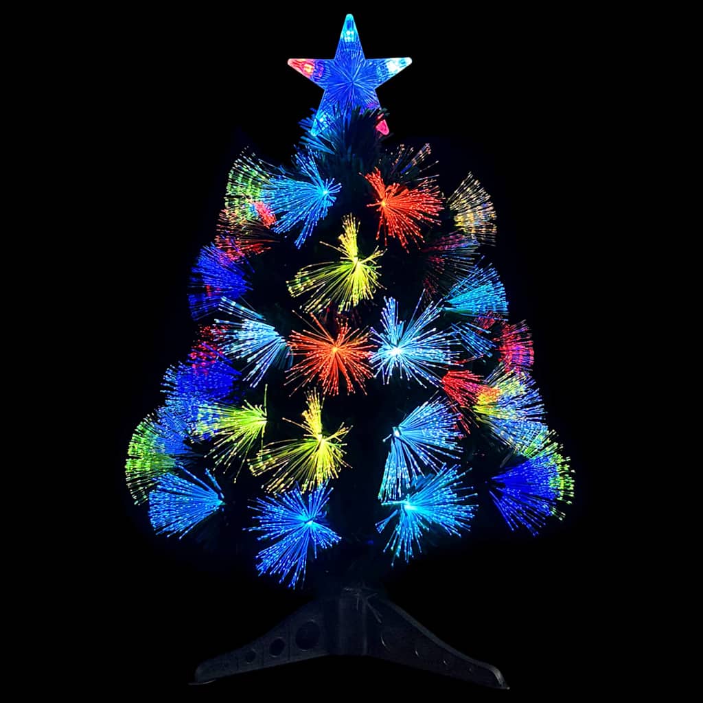 vidaXL Kunstkerstboom met 50 LED met standaard Groen 64 cm PVC