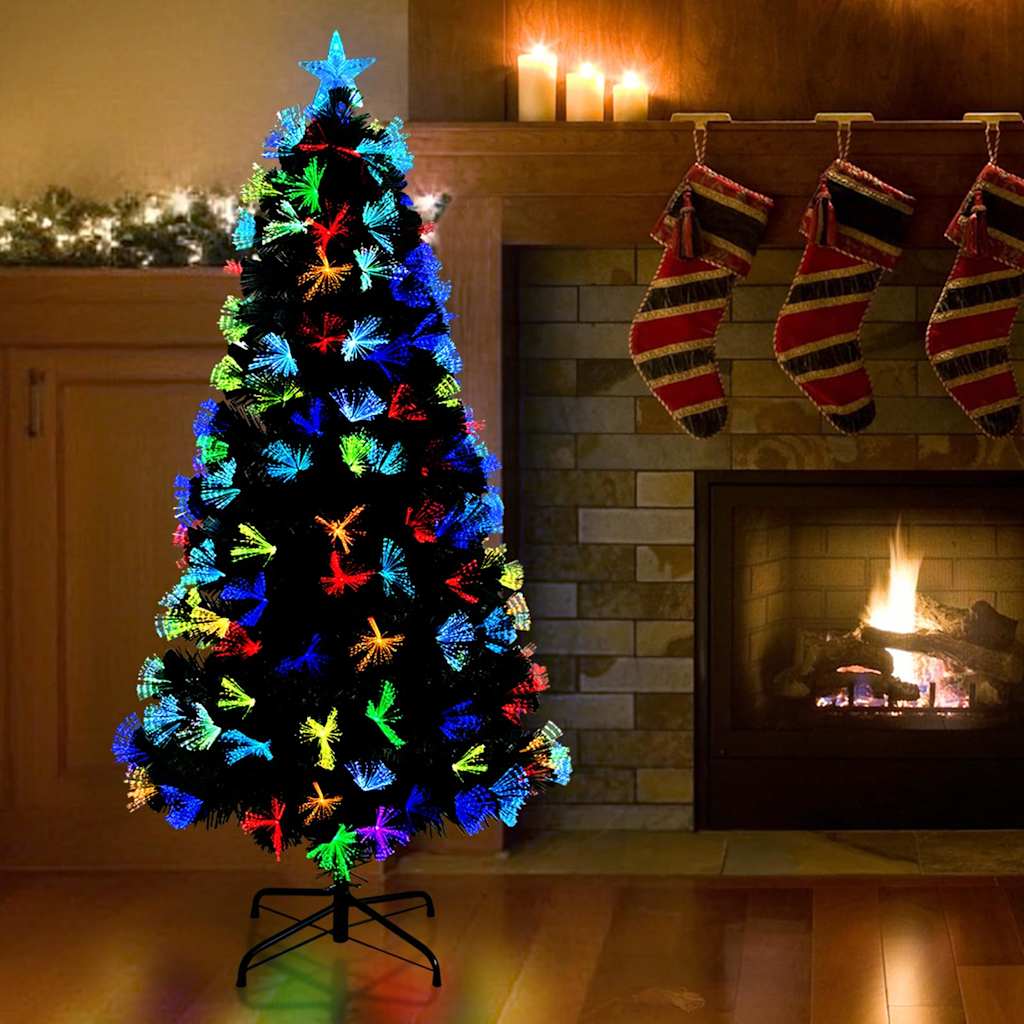vidaXL Kunstkerstboom met 50 LED met standaard Groen 64 cm PVC