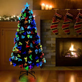 vidaXL Kunstkerstboom met 50 LED met standaard Groen 64 cm PVC