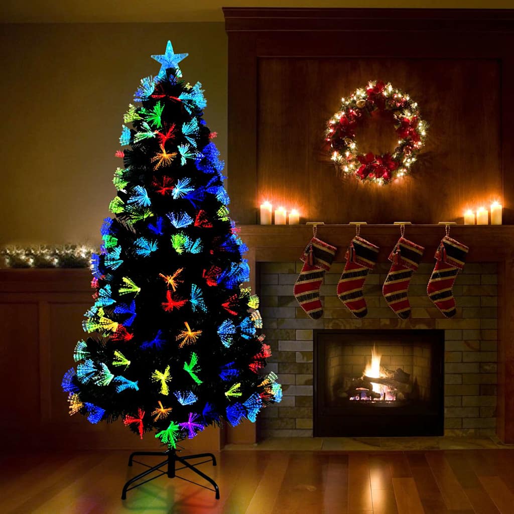 vidaXL Kunstkerstboom met 50 LED met standaard Groen 64 cm PVC