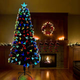 vidaXL Kunstkerstboom met 50 LED met standaard Groen 64 cm PVC