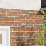 vidaXL Luchtventilatieroosters 2 pcs Zilver 80 mm Roestvrij staal