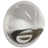 vidaXL Luchtventilatieroosters 2 pcs Zilver 80 mm Roestvrij staal