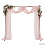 vidaXL Huwelijksboog Lichtbruin 225 x 95 x 226 cm Massief vurenhout