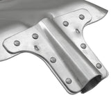 vidaXL Schep Hoofd Zilver 43 x 32,5 cm Aluminium