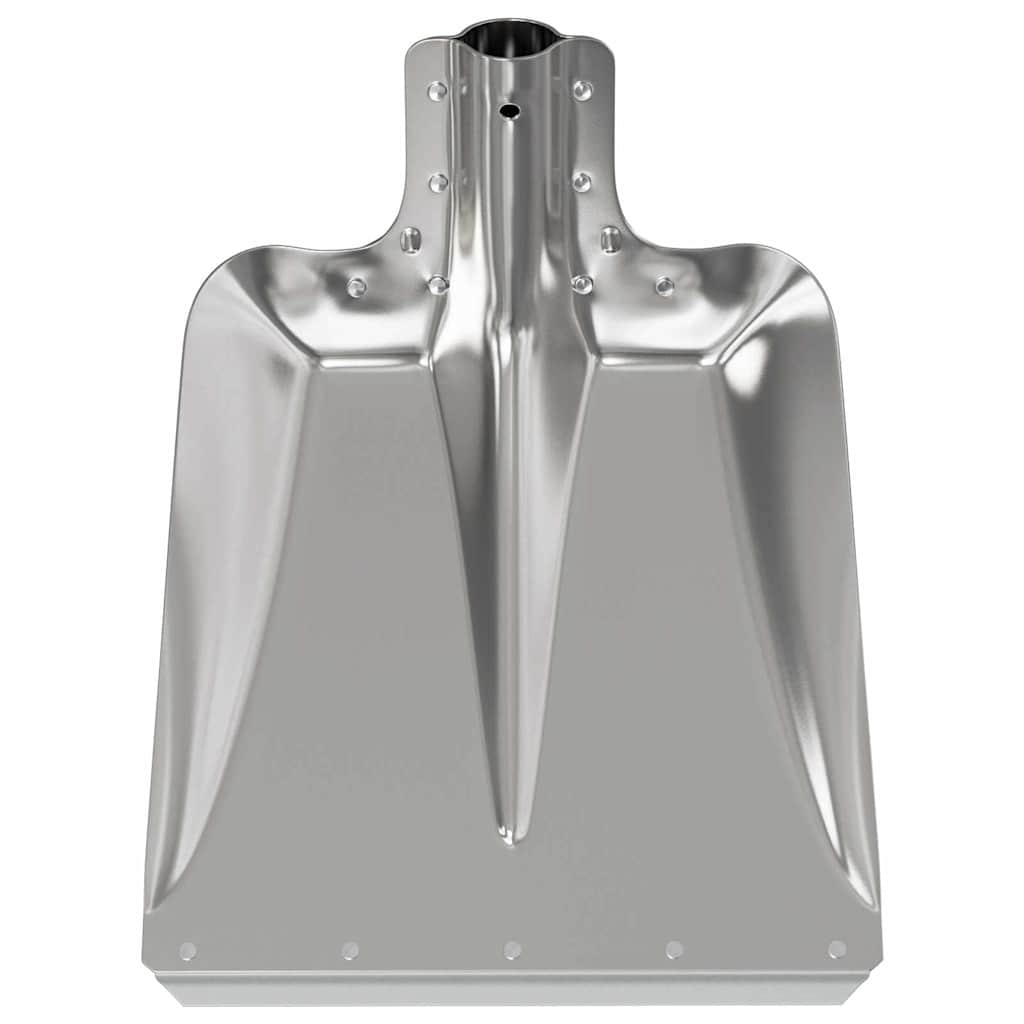 vidaXL Schep Hoofd Zilver 43 x 32,5 cm Aluminium