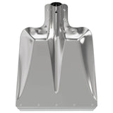 vidaXL Schep Hoofd Zilver 43 x 32,5 cm Aluminium